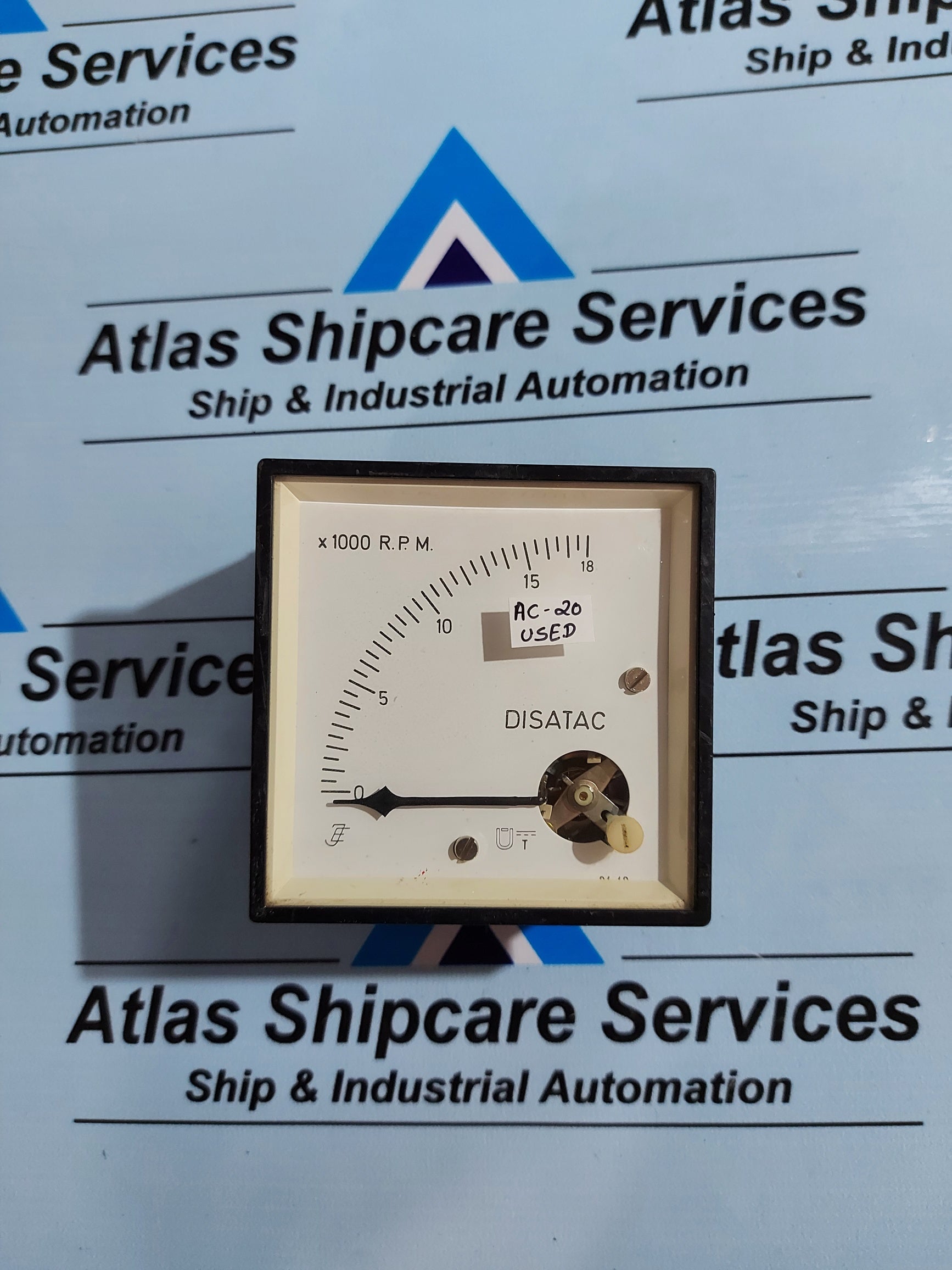 DISATAC x 1000 RPM METER